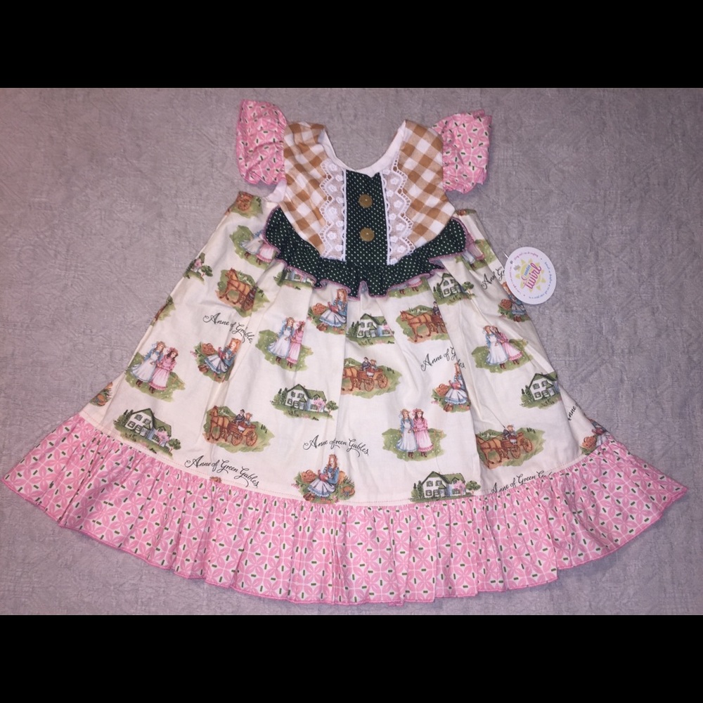 Sunday Twirl “Anne of Green Gables” Tunic 3T